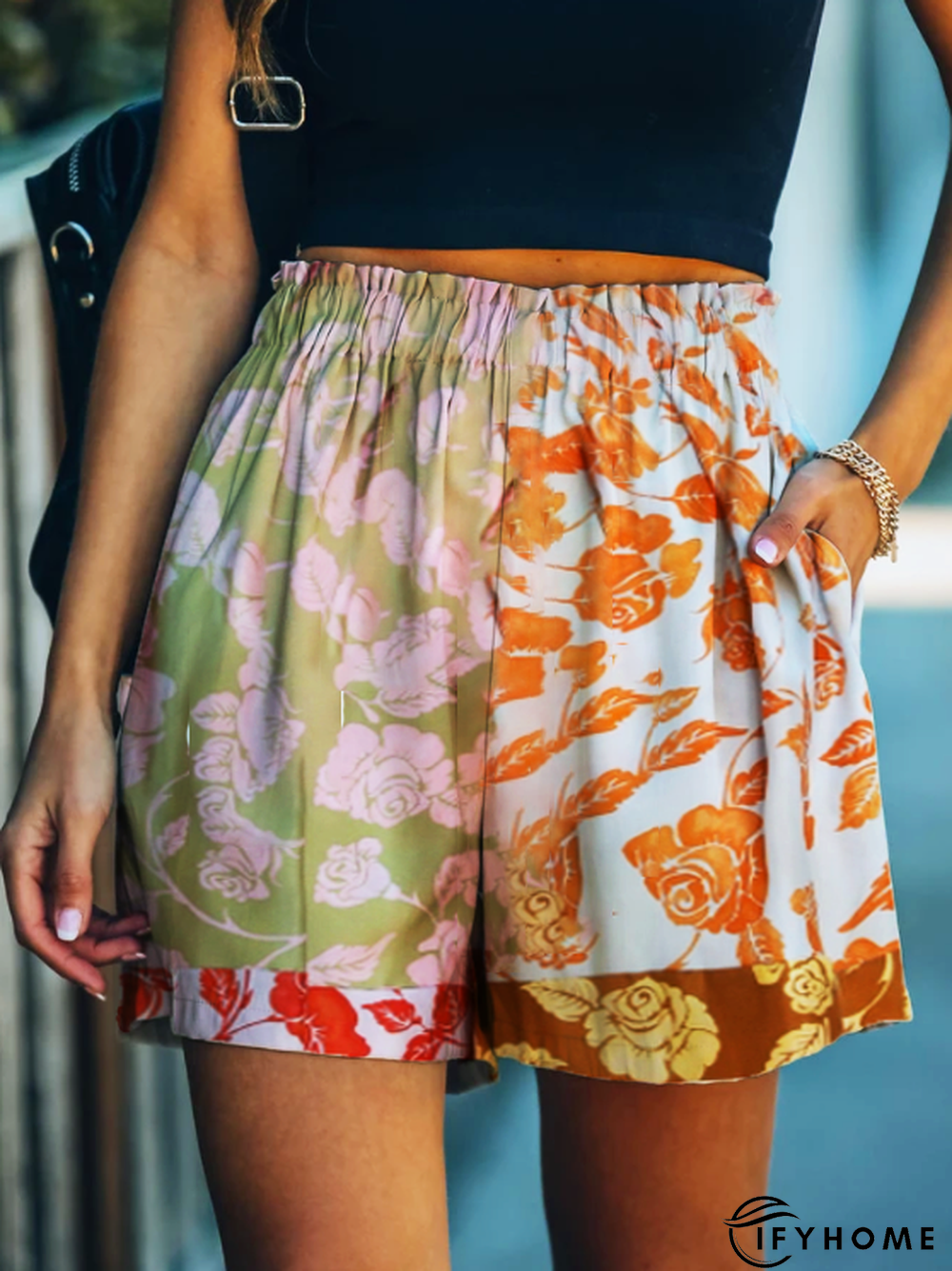 Floral Casual Shorts | IFYHOME