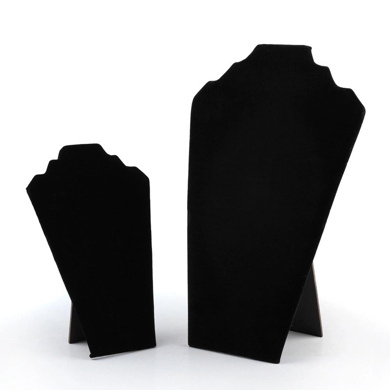 Casual Minimalist Solid Color Flannel Patchwork Jewelry Display