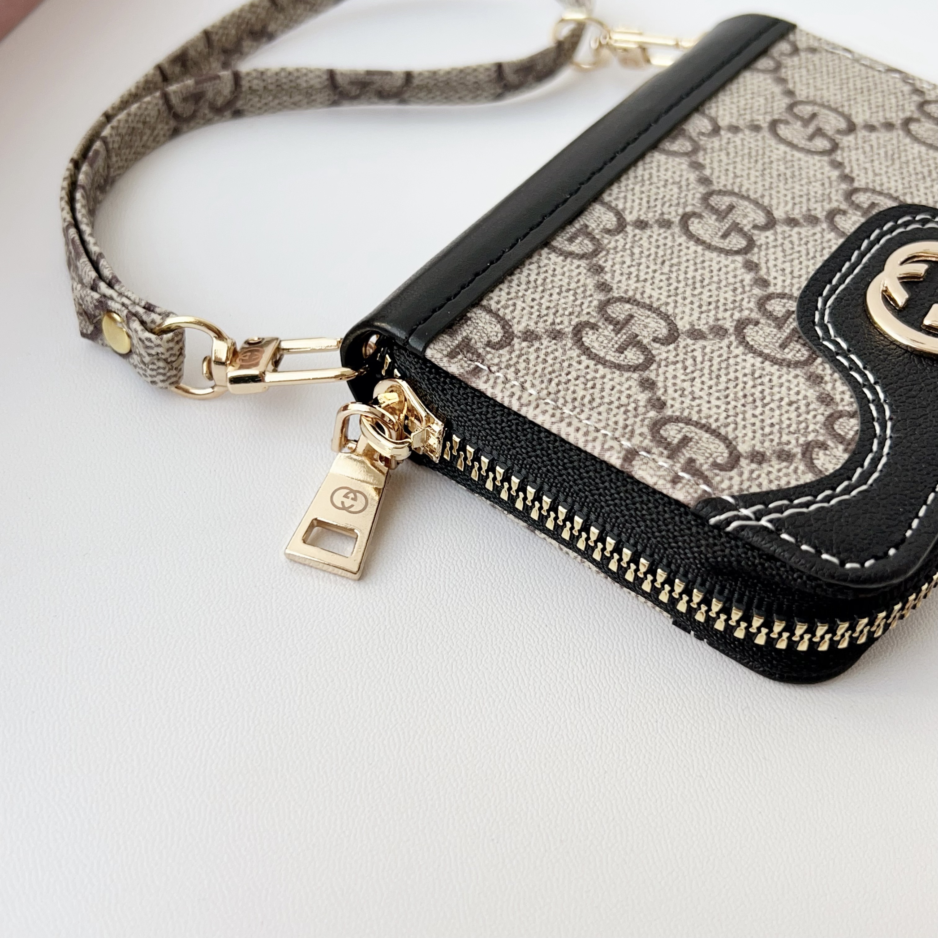 Mini Louis Vuitton Handbag Zip Wallet Gucci Card Holder Leather Coin Purse