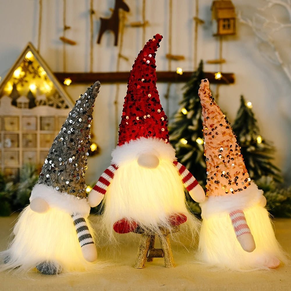 Lighted Christmas Gnome