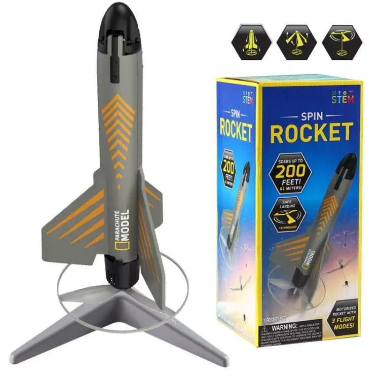 National Geographic Rocket Launcher for Kids-space toy gift for boys and girls