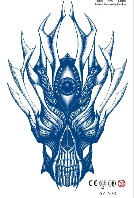 Temporary Waterproof Tattoos Stickers Sad Broken Heart Juice Ink Lasting Boy Girl Arm Chest Neck Shoulder Collarbone Fake Tatoo