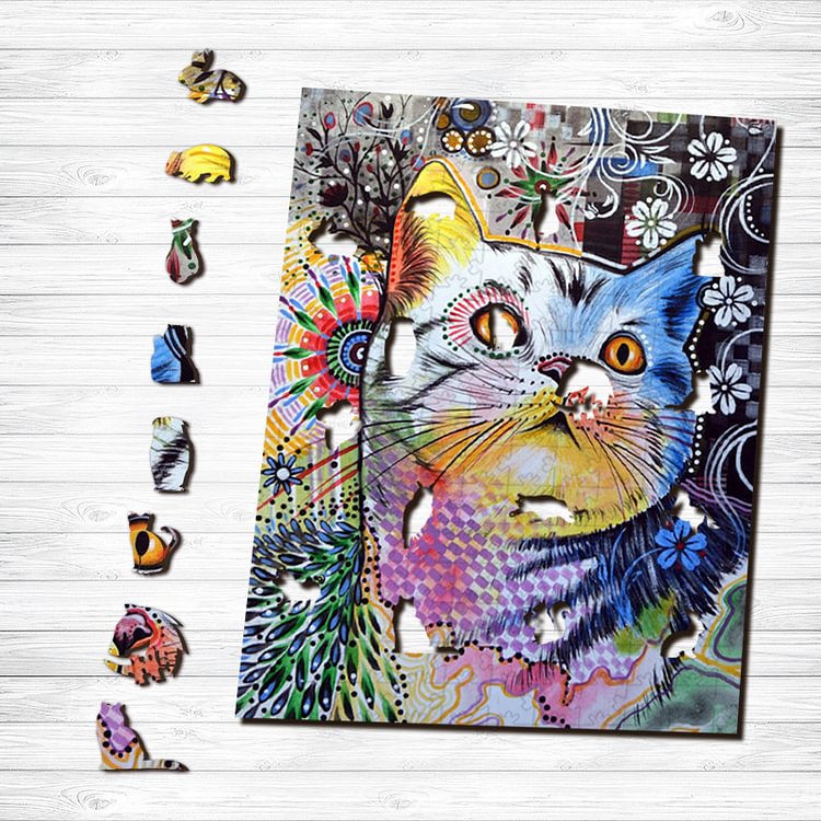 Cats Wooden Jigsaw Puzzle