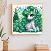 Green Unicorn - Crystal Rhinestone Diamond Painting