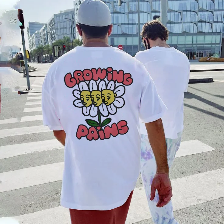 Growing Pains Flower Printed T-shirt