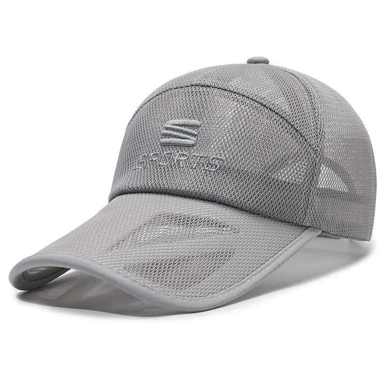 Men's Hollow Mesh Breathable Sun Protection Baseball Hat 36969300Z