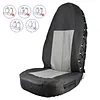 Car Front Seat Cover with Back Organizer Auto Seat Protector Auto Accessories