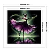 (Stamped/Counted) Ballet Maleficent Silhouette-11CT Cross Stitch 40*40cm