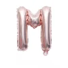 20PCS English Letters 16" Aluminum Film Golden Silver Rose Gold Balloons Birthday Party Decor