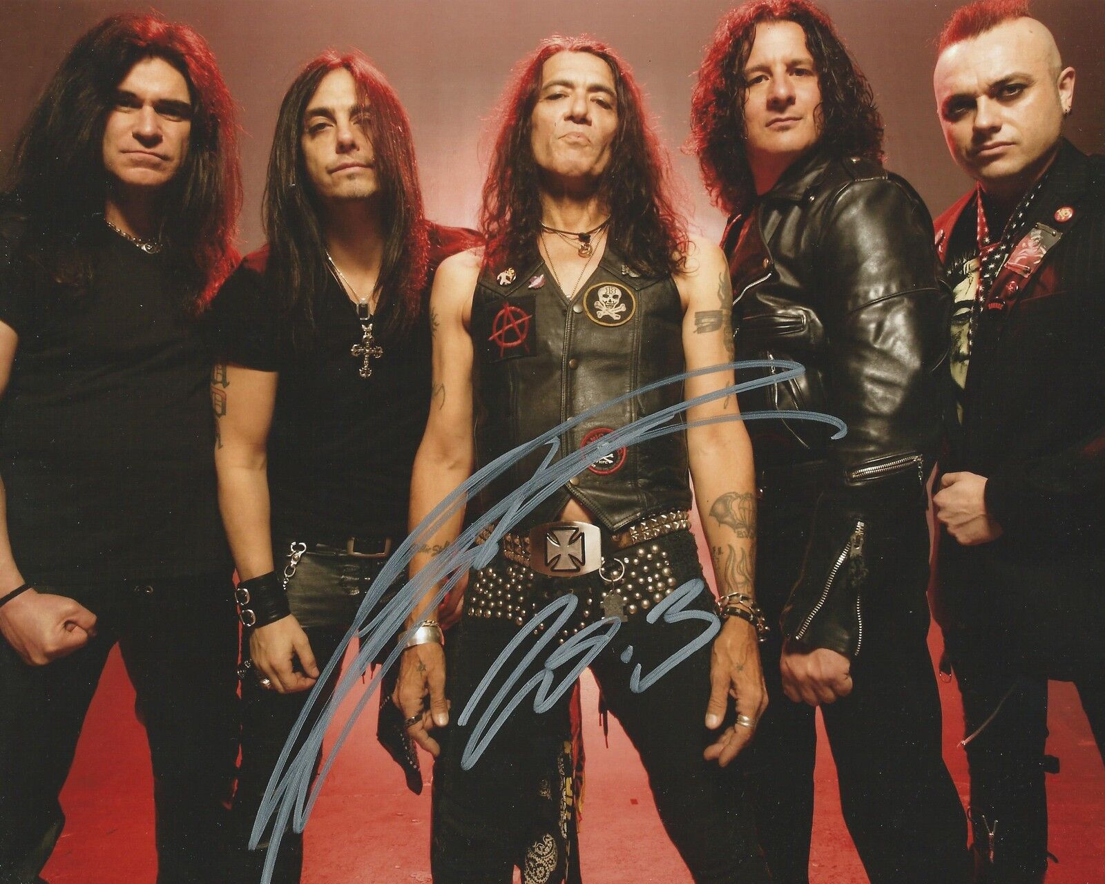 **GFA Solo Rock Band *STEPHEN PEARCY* Signed 8x10 Photo Poster painting S1 COA**