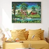 (Counted/Stamped) 14CT Country House - Cross Stitch 44*35cm/17.32*13.78in(Brand)