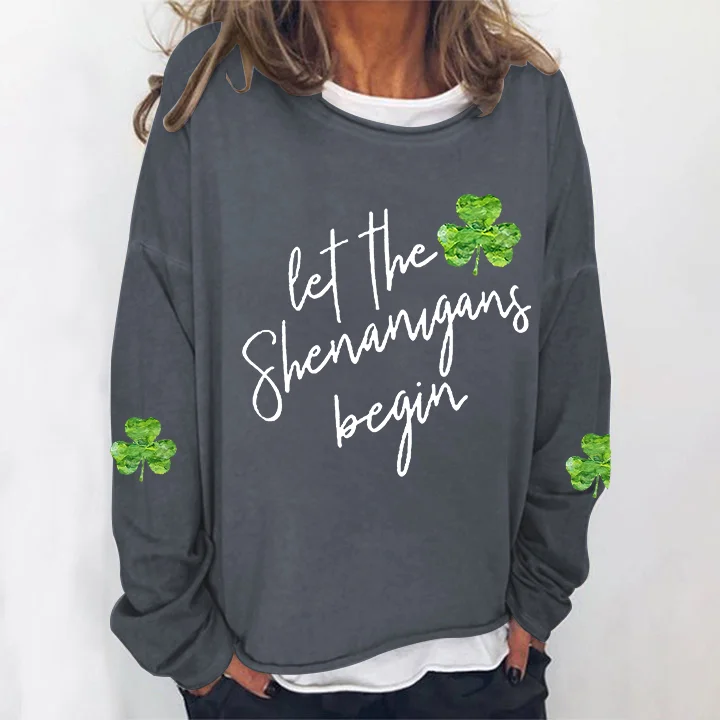 Let The Shenanigans Begin Lucky Women's T-shirt