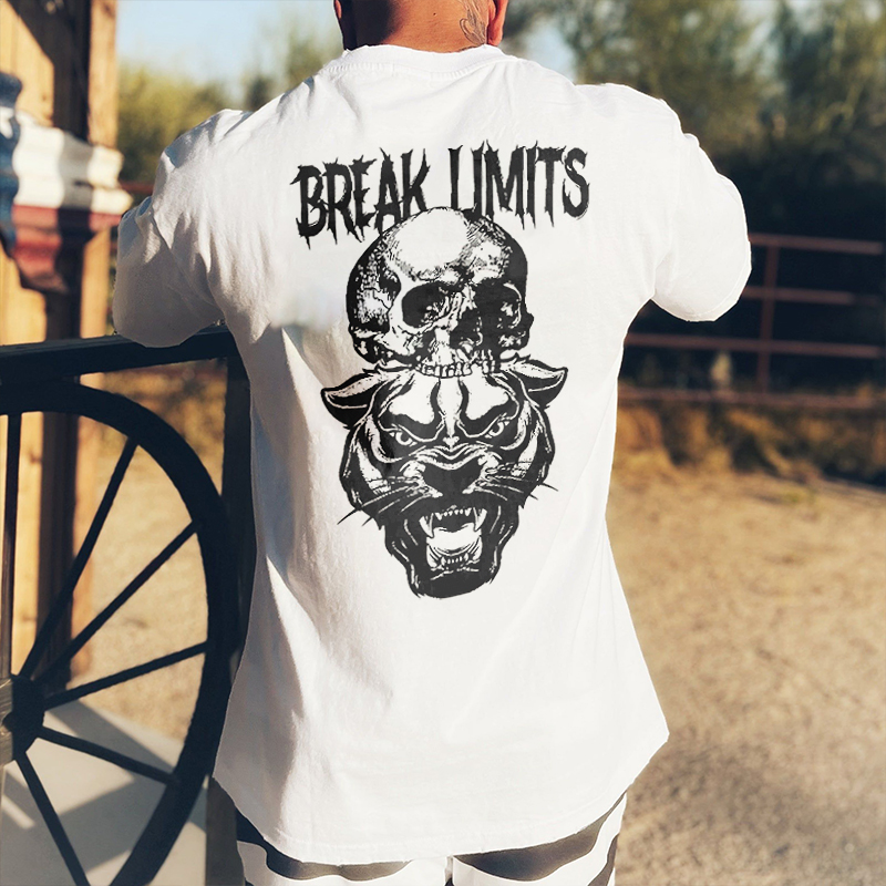 Livereid Break Limits Printed Men's T-shirt - Livereid