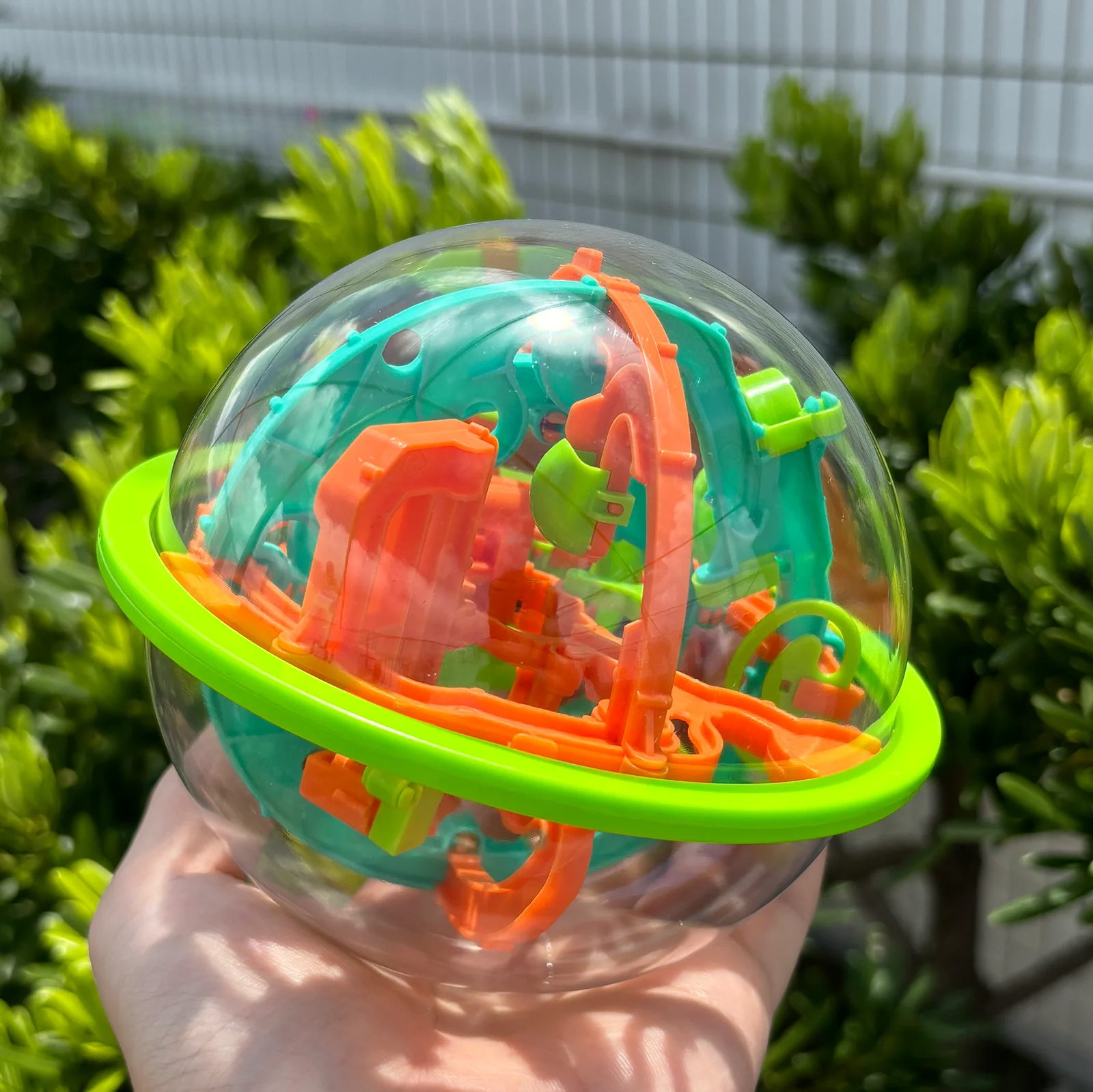 Tegooe Tegooe 3D Maze Puzzle Ball Game with 100 Obstacles - Brain Teaser Logic Toy for Kids and Teens