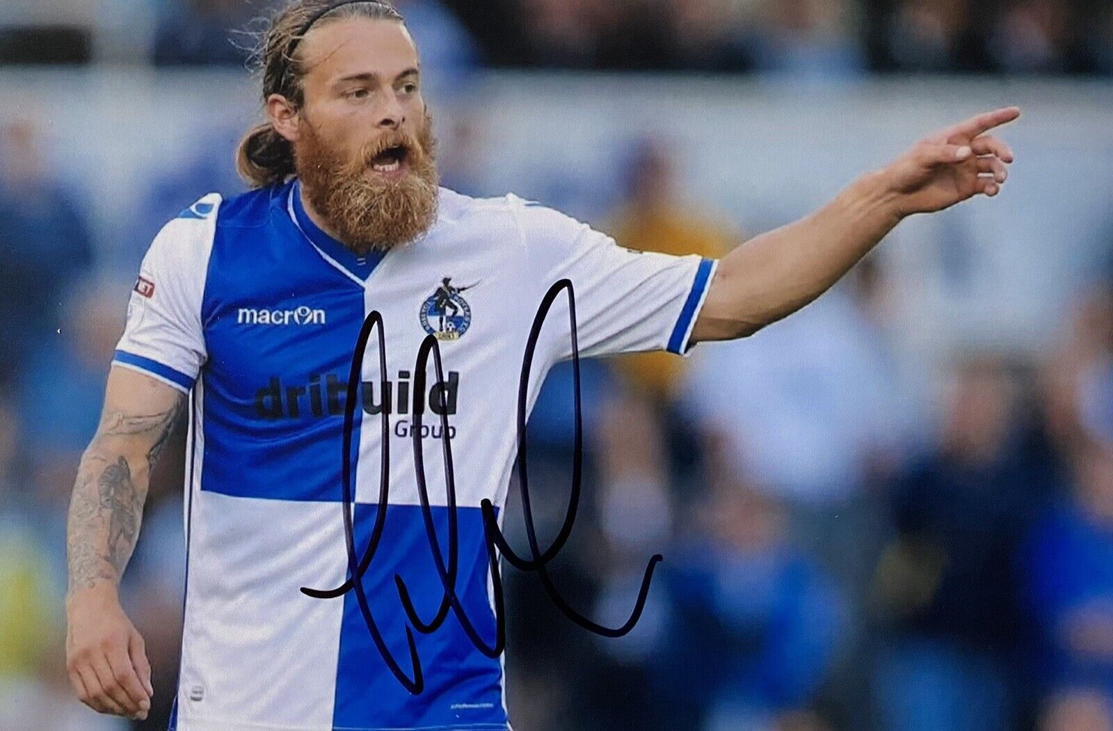 Stuart Sinclair Genuine Hand Signed Bristol Rovers 6X4 Photo Poster painting 3