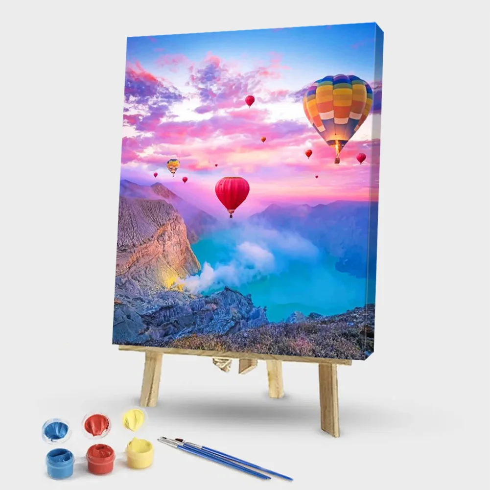 Balloon Valley - Paint By Numbers(50*40CM)