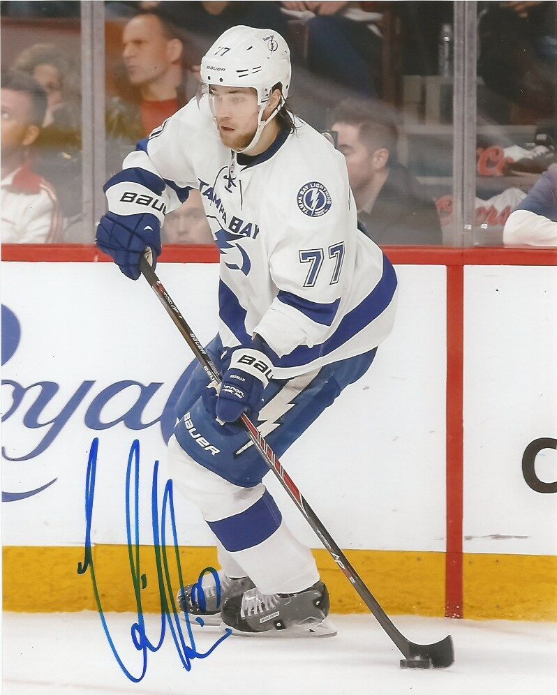 Tampa Bay Lightning Victor Hedman Signed Autographed 8x10 Photo Poster painting COA