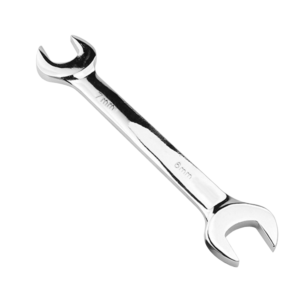 

6x7mm Metal Open End Wrench Double Headed Spanner Machine Auto Repair Tools, 501 Original