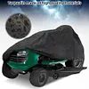 Lawn Mower Cover 210D Oxford Cloth Waterproof Dust Cover for Outdoor Garden