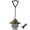 LED Camping Hanging Lamp USB Charging IPX4 Waterproof Lantern for Hiking Fishing