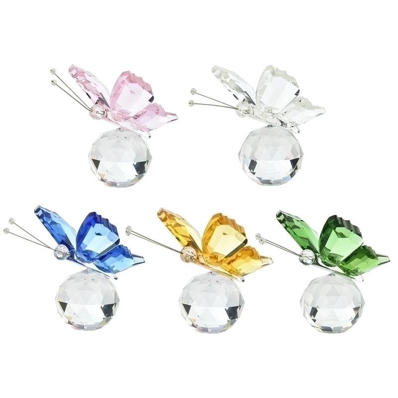 Minimalist Butterfly Crystal Ornaments