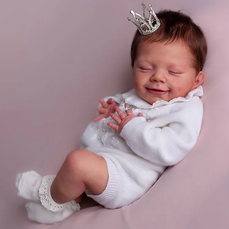  20" Realistic Reborn Sweet Sleeping Baby Girl Bonny Lifelike Baby Doll with Coos and ''Heartbeat'' - Reborndollsshop®-Reborndollsshop®