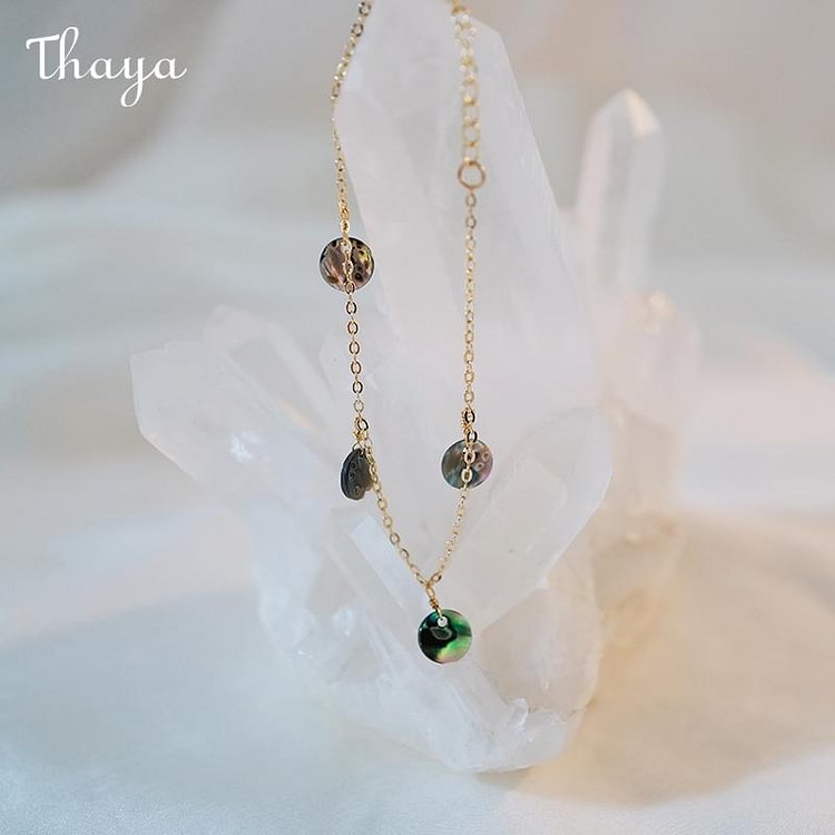 Thaya Shell Pearl French Necklace Set