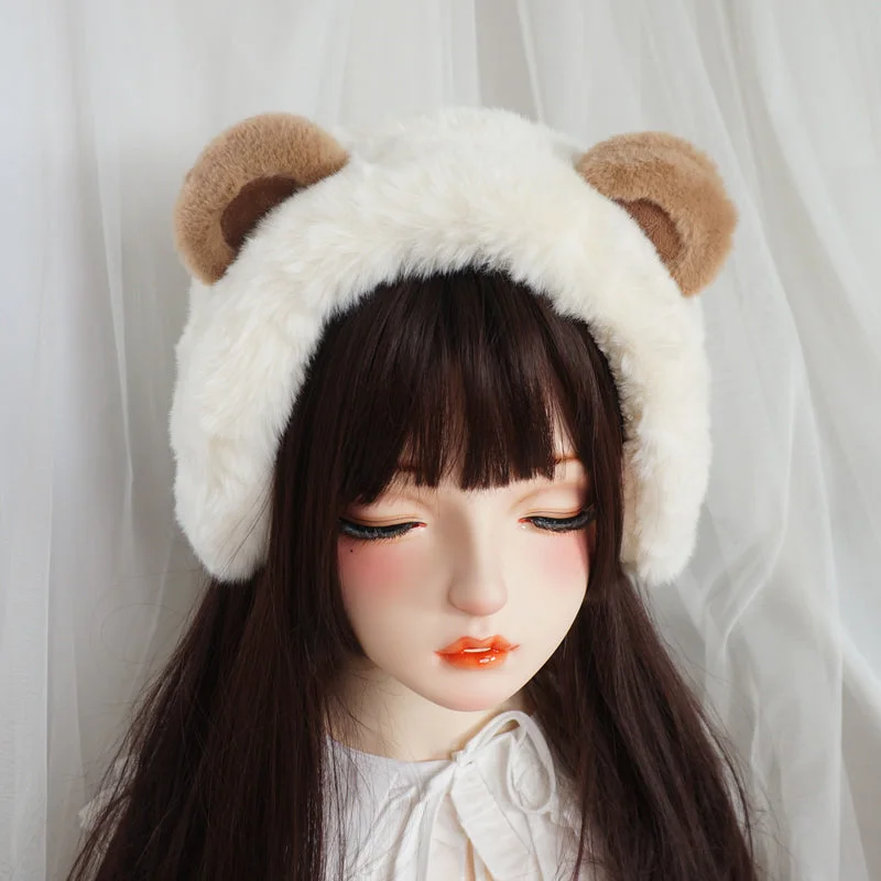 Sweet Bear Kawaii Winter Lolita Hat ON292