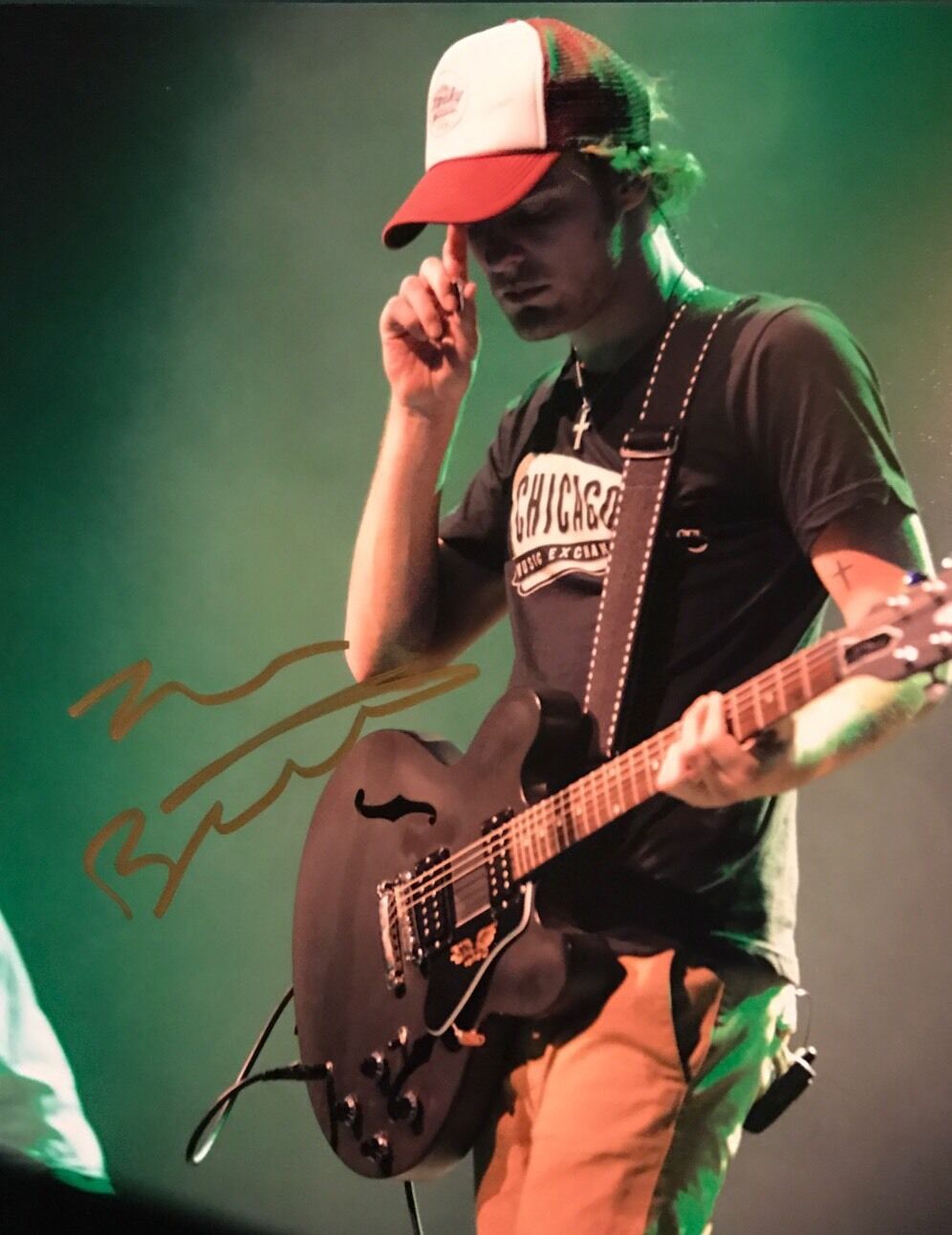 TUCKER BEATHARD SIGNED 8x10 Photo Poster painting COUNTRY SINGER HOT RARE AUTHENTIC + PROOF!!