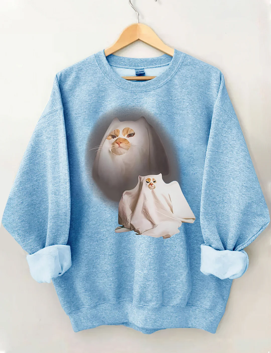 Ghost Kitten Sweatshirt