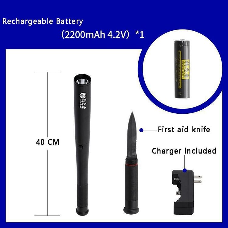 🔥LAST DAY 50% OFF🔥Baseball Bat LED Flashlight