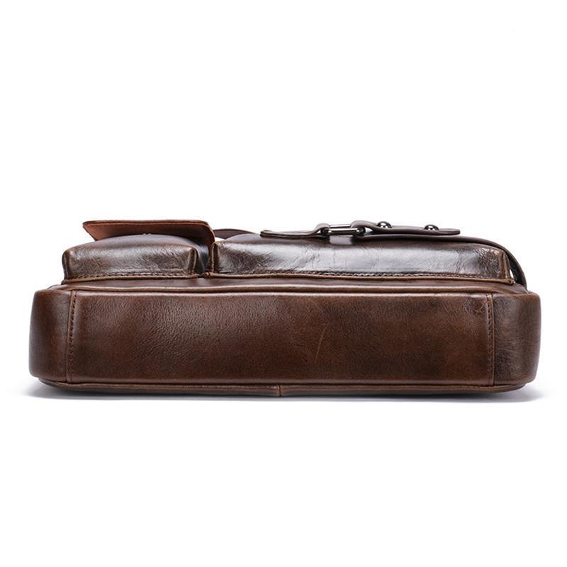 Mens Durable Business Casual Travel Messengers Bags Vintage Case