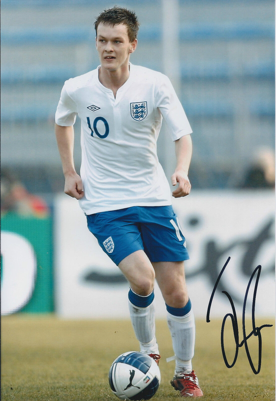 Josh McEACHRAN Signed Autograph 12x8 Photo Poster painting AFTAL COA Chelsea England Authentic