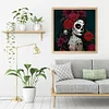 Diamond Painting -DIY Full Square Drill Skeleton Girl(40x40cm)