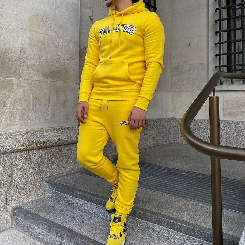 Street Tracksuit Yellow