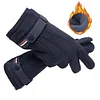 Suede Men Guantes Gloves Winter Touch Screen Keep Warm Windproof Driving Thick Cashmere Anti Slip Outdoor Male Leather by Inlyline