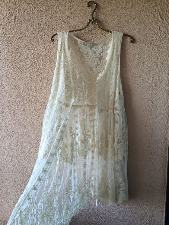 Cotton Linen Lace Floral Women Sleeveless Top