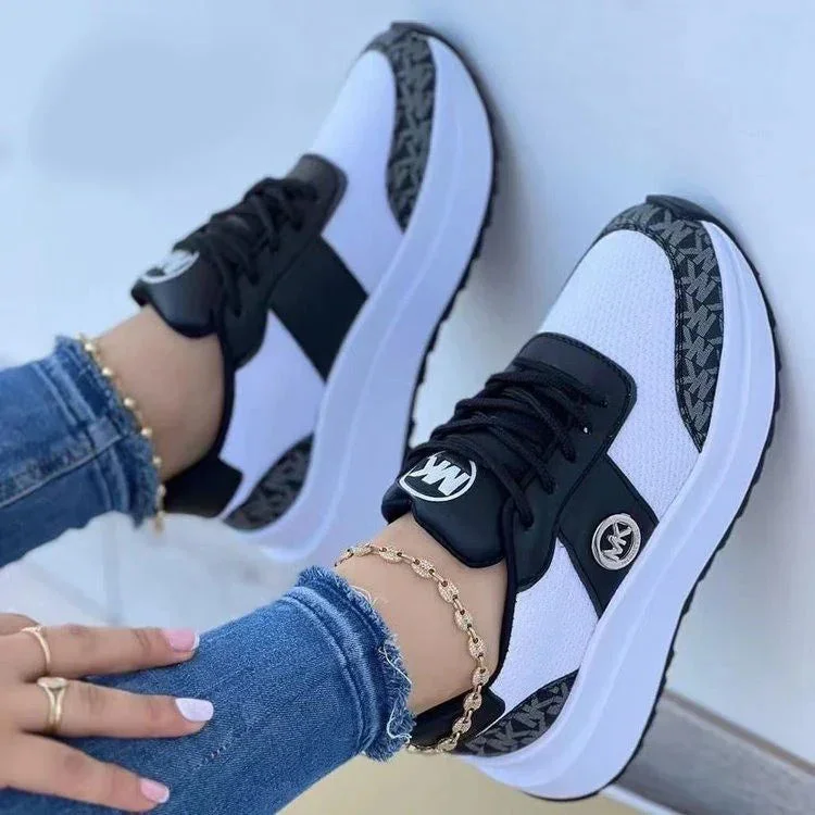 Sporty Platform Sneakers Radinnoo.com