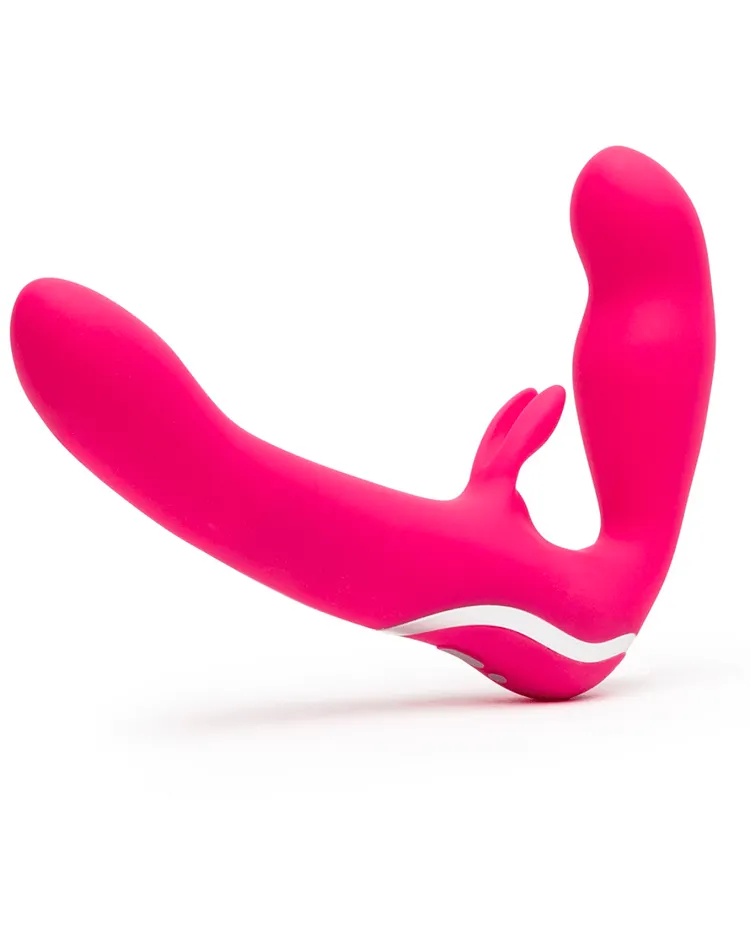 pornhint Pornhint Happy Rabbit Strapless Strap-On Rabbit Vibrator