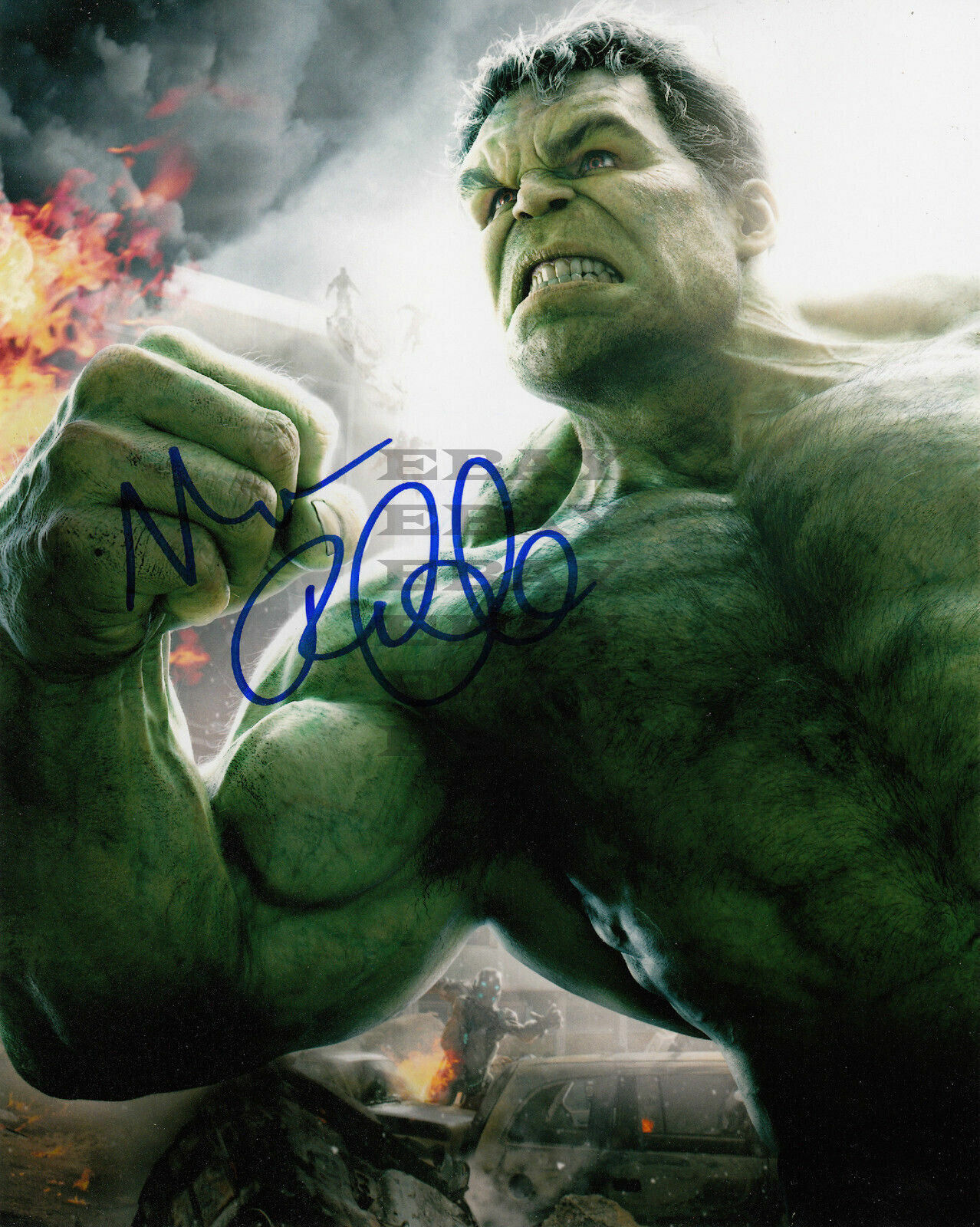 Mark Ruffalo Incredible Hulk Autographed Signed 8x10 Photo Poster painting Reprint