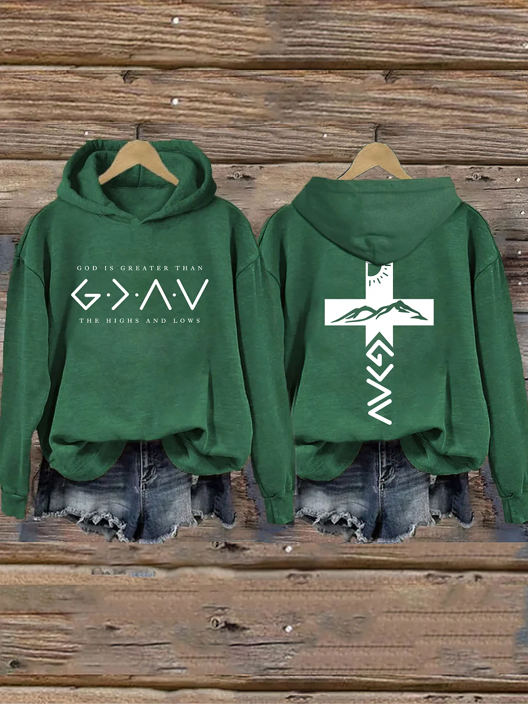God Is Greater Than The Highs And Lows Hoodie