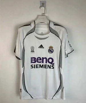 2006/2007 Retro Real Madrid Home Football Shirt 1:1 Thai Quality