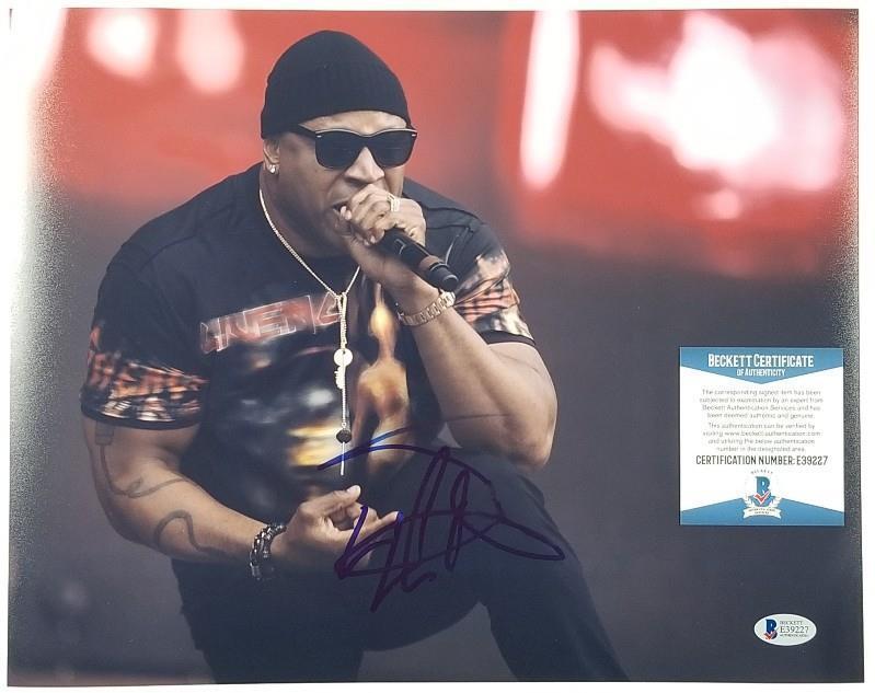 Rapper LL COOL J Signed 11x14 Photo Poster painting Autograph Actor (B) ~ Beckett BAS COA