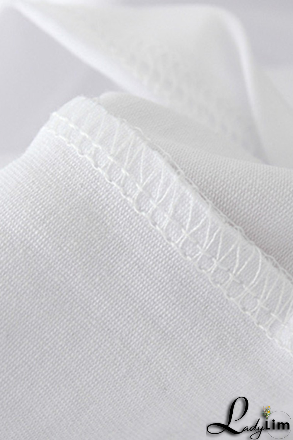 White Fashion Street Print Patchwork Letter O Neck T-Shirts