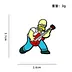 Rockero Guitarrista Feliz