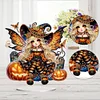 Acrylic Special Shaped Halloween Table Top Diamond Painting Ornament Kit