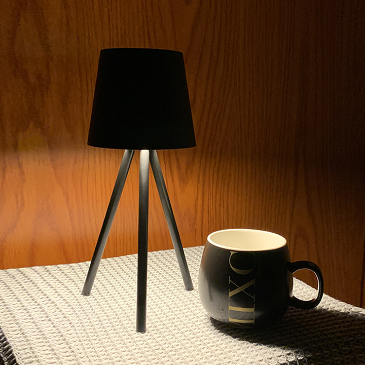Creative Tripod LED Table Lamp -  Portable Bedside Lamp Bar Atmosphere Decorative Lamp - Appledas