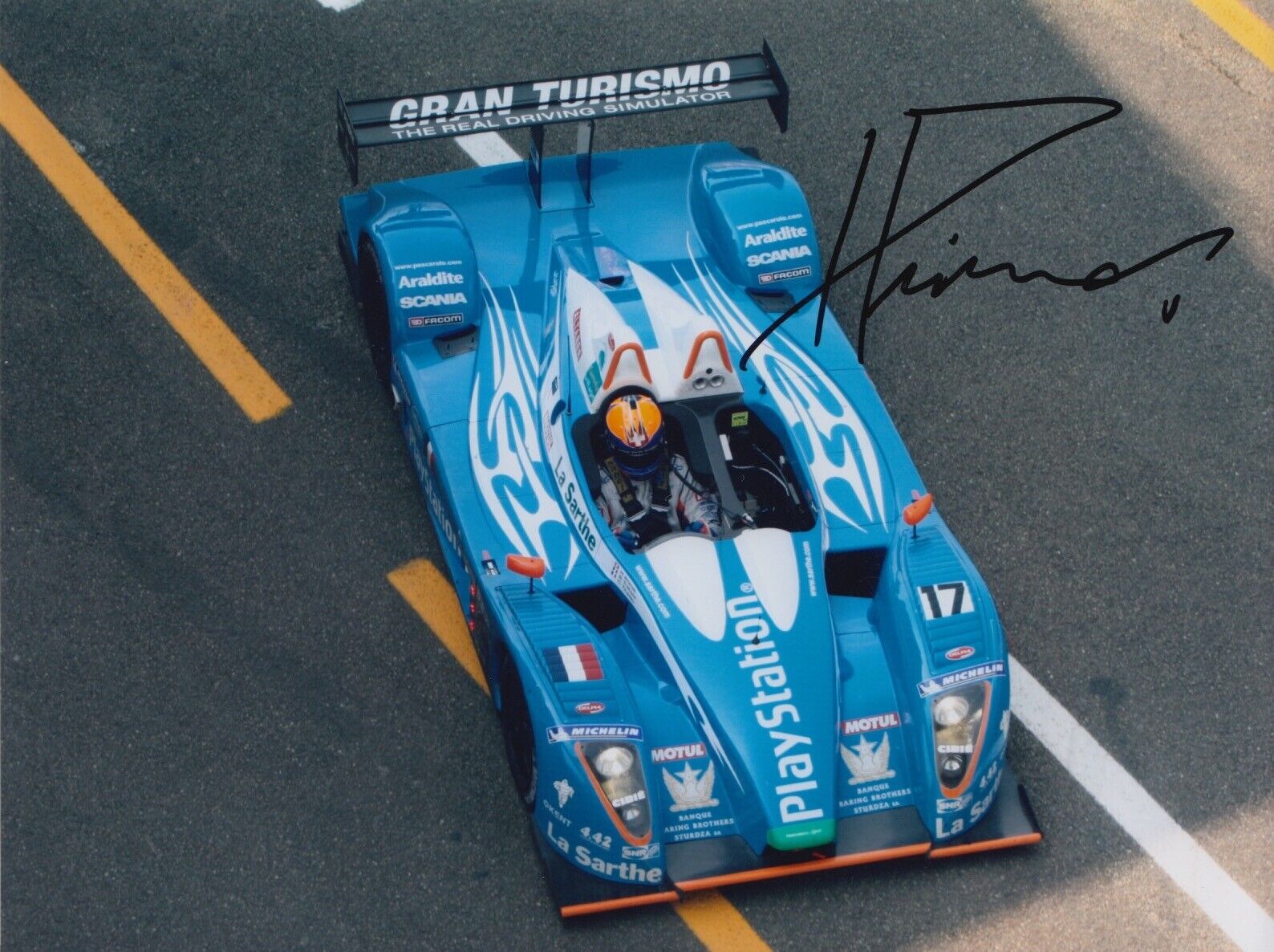 Harold Primat Hand Signed 8x6 Photo Poster painting - Le Mans Autograph 1.