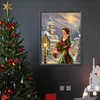 Diamond Painting-DIY Full Round Drill Christmas Girls