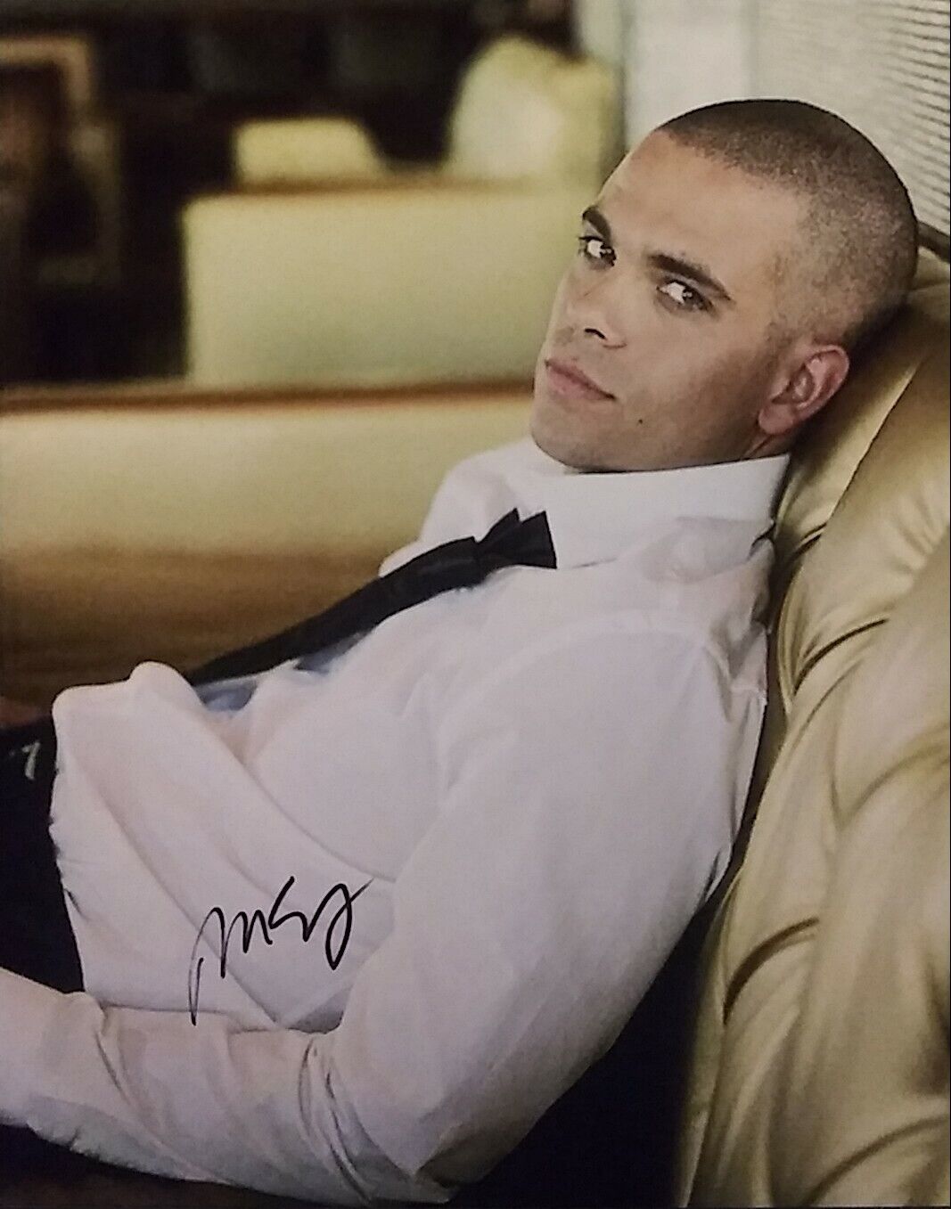 Mark salling - Glee - signed 8 x 10